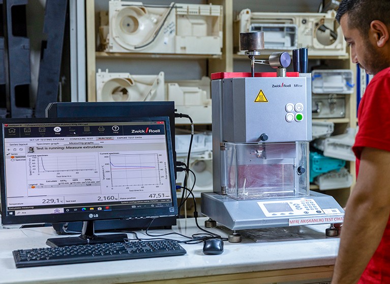 Erime Akışkanlığı Testi